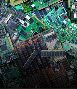 Mother boards and computer chips as ewaste